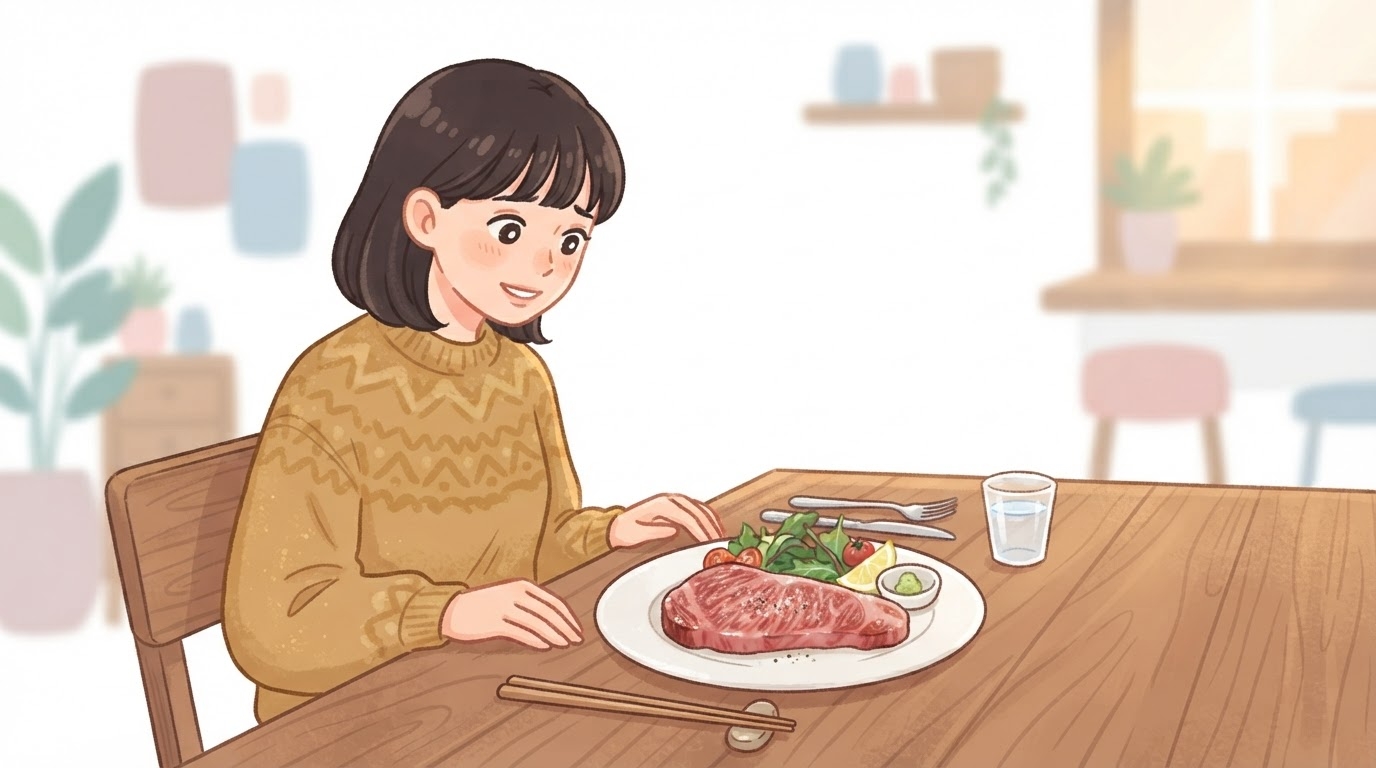 和牛セレブの味が気になる女性